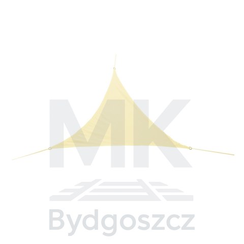 Żagiel przeciwsłoneczny LUARO ogrodowy tarasowy wodoodporny 4x4x4m trójkąt beżowy Żagiel przeciwsłoneczny LUARO ogrodowy tarasowy wodoodporny 4x4x4m trójkąt beżowy