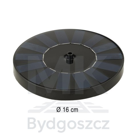 Fontanna solarna do oczka wodnego stawu do ogrodu pompa pływająca ogrodowa 16cm Fontanna solarna do oczka wodnego stawu do ogrodu pompa pływająca ogrodowa 16cm