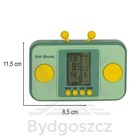 Gra elektroniczna zręcznościowa konsola przenośna zielony Gra elektroniczna zręcznościowa konsola przenośna zielony