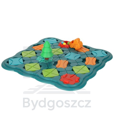 Gra logiczna planszowa labirynt tor przeszkód 28 el. Gra logiczna planszowa labirynt tor przeszkód 28 el.