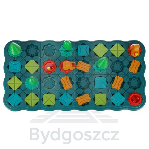 Gra logiczna planszowa labirynt tor przeszkód 56 el. Gra logiczna planszowa labirynt tor przeszkód 56 el.