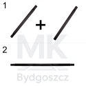 Hamak ze stelażem ogrodowy huśtawka stelaż stojak do hamaka duży mocny + pokrowiec 200cm 100kg