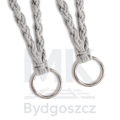 Huśtawka ogrodowa bocianie gniazdo z oparciem ogrodowa szare 80 cm 150 kg