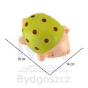 Jeżyk sensoryczny edukacyjny montessori wyjmowane kolce zielony