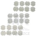 Klej żel kryształowy 3D crystal glue magiczna kuchnia szablony kreatywny zestaw 62 elementy różowy