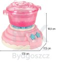 Klej żel kryształowy 3D crystal glue magiczna kuchnia szablony kreatywny zestaw 62 elementy różowy