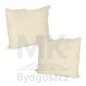 Krzesło brazylijskie z podnóżkiem leżak wiszący huśtawka 130cm beż