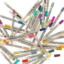 Markery akrylowe do tkanin kamieni pisaki flamastry mazaki wodoodporne DIY 48 szt.