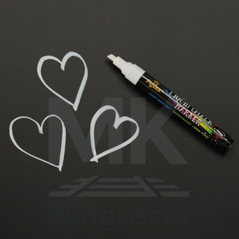 Markery pisaki kredowe do tablic szyb 12 szt. Markery pisaki kredowe do tablic szyb 12 szt.