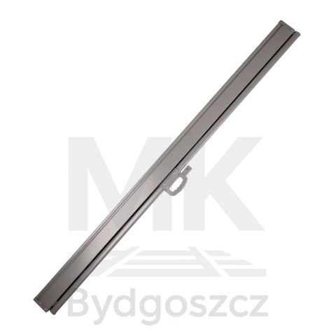 Markiza boczna tarasowa LUARO parawan zwijana 180 x 400 cm szara Markiza boczna tarasowa LUARO parawan zwijana 180 x 400 cm szara