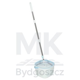 Mop obrotowy prostokątny płaski rotacyjny czysta brudna woda wyciskacz
