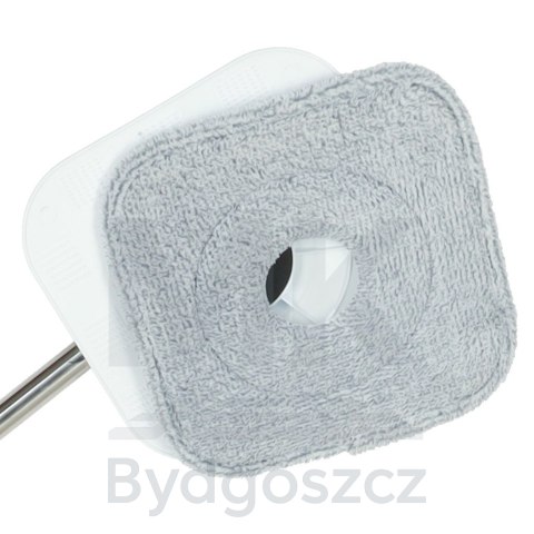 Mop obrotowy prostokątny płaski rotacyjny czysta brudna woda wyciskacz