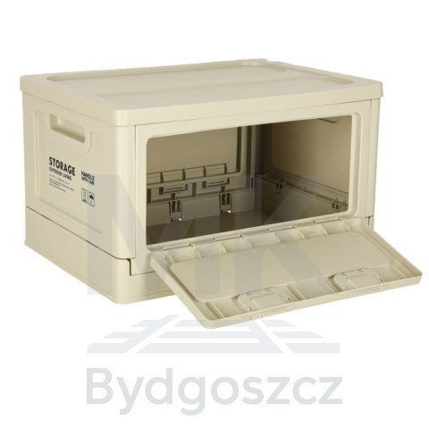 Organizer do bagażnika samochodowy pudełko skrzynka składana 25l szara Organizer do bagażnika samochodowy pudełko skrzynka składana 25l szara