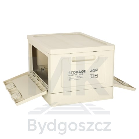 Organizer do bagażnika samochodowy pudełko skrzynka składana 25l szara Organizer do bagażnika samochodowy pudełko skrzynka składana 25l szara