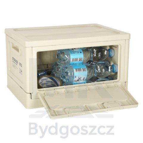 Organizer do bagażnika samochodowy pudełko skrzynka składana 25l szara Organizer do bagażnika samochodowy pudełko skrzynka składana 25l szara
