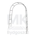 Pergola ogrodowa łuk uchwyt na róże kwiaty bluszcz pnącza metalowa 240 x 140 cm