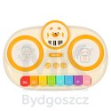 Pianinko organki interaktywne dla dzieci edukacyjne beżowe