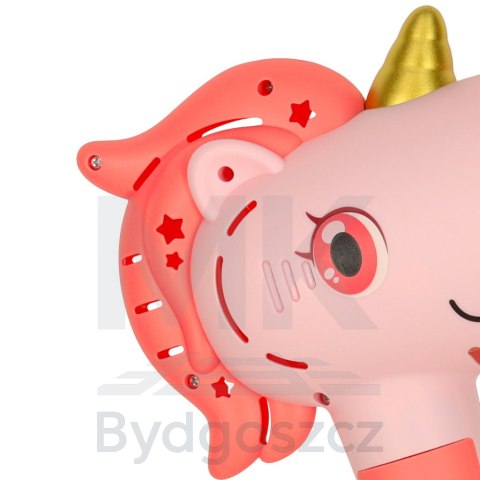 Pistolet na bańki mydlane maszyna do baniek jednorożec różdżka światło dźwięk Pistolet na bańki mydlane maszyna do baniek jednorożec różdżka światło dźwięk