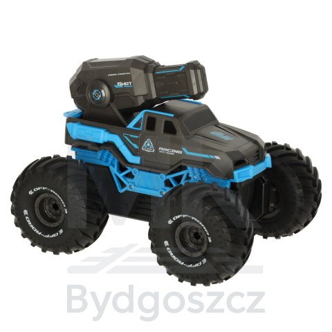 Samochód RC amfibia wodoodporny sterowany gestami ręką + 2 piloty niebieski Samochód RC amfibia wodoodporny sterowany gestami ręką + 2 piloty niebieski
