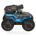 Samochód RC amfibia wodoodporny sterowany gestami ręką + 2 piloty niebieski