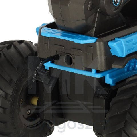 Samochód RC amfibia wodoodporny sterowany gestami ręką + 2 piloty niebieski Samochód RC amfibia wodoodporny sterowany gestami ręką + 2 piloty niebieski