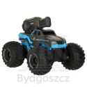 Samochód RC amfibia wodoodporny sterowany gestami ręką + 2 piloty niebieski