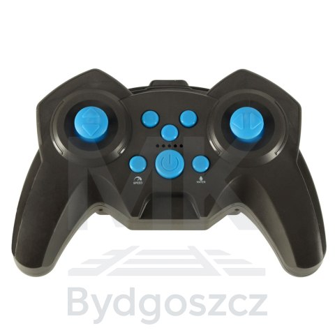 Samochód RC amfibia wodoodporny sterowany gestami ręką + 2 piloty niebieski Samochód RC amfibia wodoodporny sterowany gestami ręką + 2 piloty niebieski