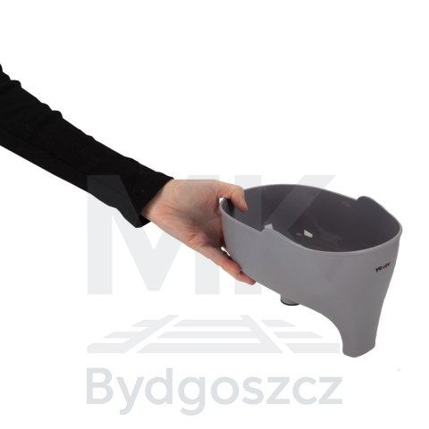 Sitko do zlewu durszlak ociekacz miska z lejkiem organizer kuchenny słonik Sitko do zlewu durszlak ociekacz miska z lejkiem organizer kuchenny słonik
