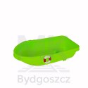 Statek łódka z akcesoriami foremkami do piasku wody foremki + sikawka strzykawka 12el.