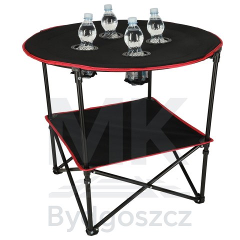 Stolik stół turystyczny składany przenośny kempingowy z pokrowcem 72 cm x 72 cm Stolik stół turystyczny składany przenośny kempingowy z pokrowcem 72 cm x 72 cm