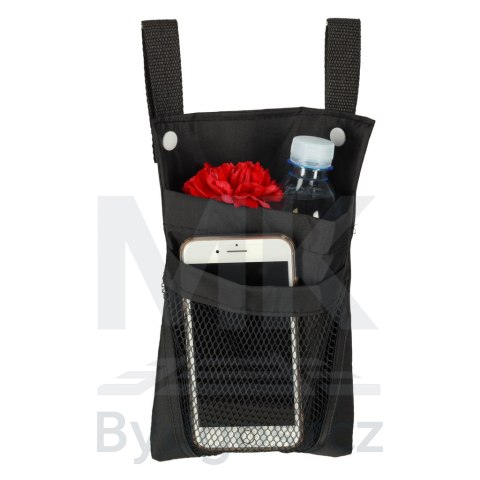 Torba na rower hulajnogę kierownicę telefon sakwa rowerowa czarna Torba na rower hulajnogę kierownicę telefon sakwa rowerowa czarna