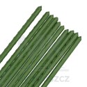Tyczka palik podpora na pomidory ogórki kwiaty rośliny powlekane tyczki 120 cm 10 szt