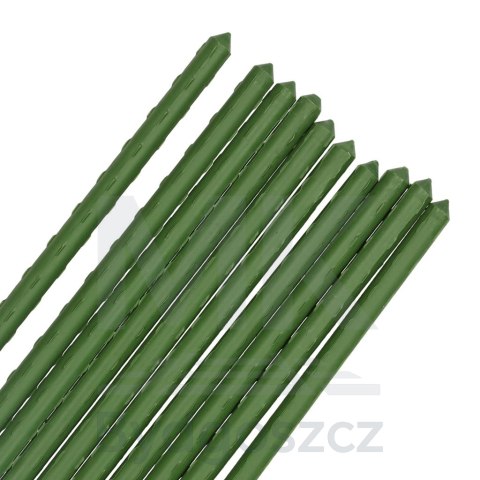 Tyczka palik podpora na pomidory ogórki kwiaty rośliny powlekane tyczki 120 cm 10 szt