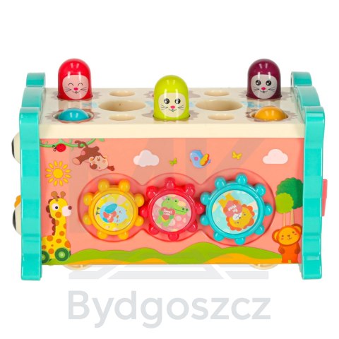 Zabawka sensoryczna wbijak dla niemowląt 8w1 Bibi-inn niebieska Zabawka sensoryczna wbijak dla niemowląt 8w1 Bibi-inn niebieska