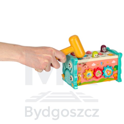 Zabawka sensoryczna wbijak dla niemowląt 8w1 Bibi-inn niebieska Zabawka sensoryczna wbijak dla niemowląt 8w1 Bibi-inn niebieska