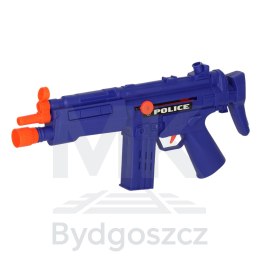 Zestaw policyjny małego policjanta pistolet karabin maska kajdanki akcesoria policyjne