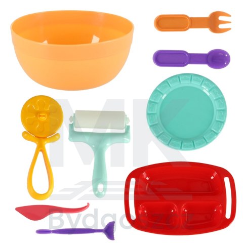 Ciastolina plastelina makaron maszynka makaronowa ciasto masa plastyczna z akcesoriami Ciastolina plastelina makaron maszynka makaronowa ciasto masa plastyczna z akcesoriami