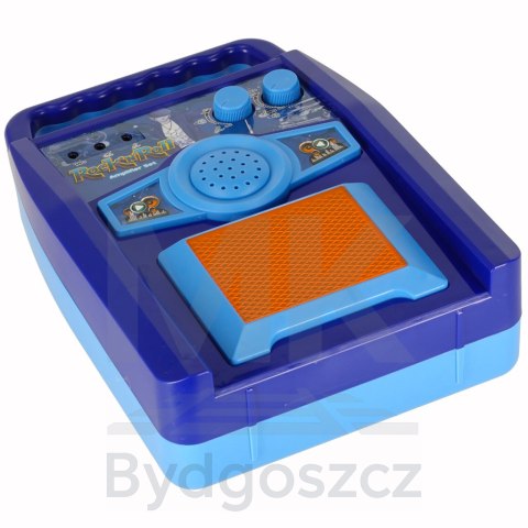 Gitara elektryczna rockowa ze wzmacniaczem mikrofonem dla dzieci niebieska Gitara elektryczna rockowa ze wzmacniaczem mikrofonem dla dzieci niebieska