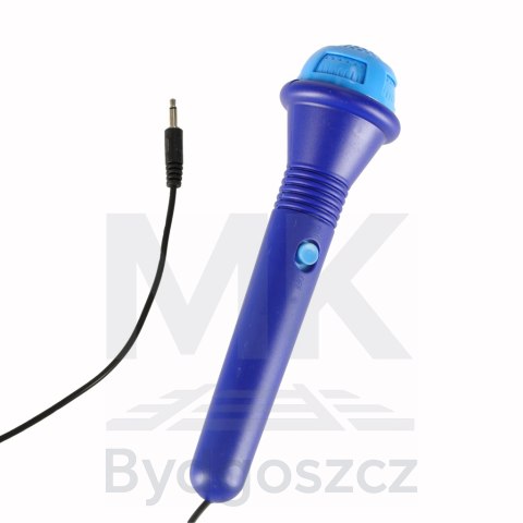 Gitara elektryczna rockowa ze wzmacniaczem mikrofonem dla dzieci niebieska Gitara elektryczna rockowa ze wzmacniaczem mikrofonem dla dzieci niebieska