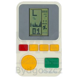 Gra elektroniczna zręcznościowa konsola przenośna biała