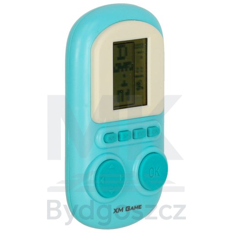 Gra elektroniczna zręcznościowa konsola przenośna niebieska Gra elektroniczna zręcznościowa konsola przenośna niebieska