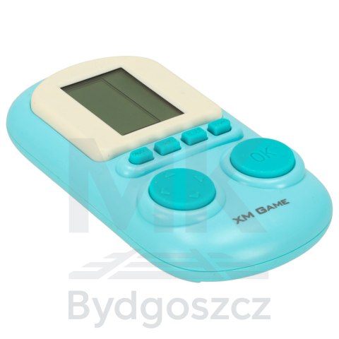 Gra elektroniczna zręcznościowa konsola przenośna niebieska Gra elektroniczna zręcznościowa konsola przenośna niebieska