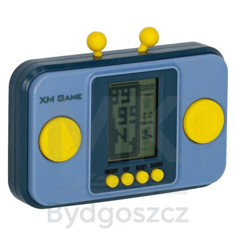 Gra elektroniczna zręcznościowa konsola przenośna szara Gra elektroniczna zręcznościowa konsola przenośna szara