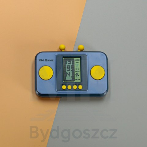Gra elektroniczna zręcznościowa konsola przenośna szara Gra elektroniczna zręcznościowa konsola przenośna szara