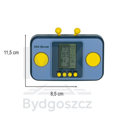 Gra elektroniczna zręcznościowa konsola przenośna szara Gra elektroniczna zręcznościowa konsola przenośna szara