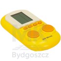 Gra elektroniczna zręcznościowa mini konsola przenośna kieszonkowa tetris żółty