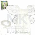Kostium strój karnawałowy przebranie aniołek aureola jasełka 3 el rozmiar M