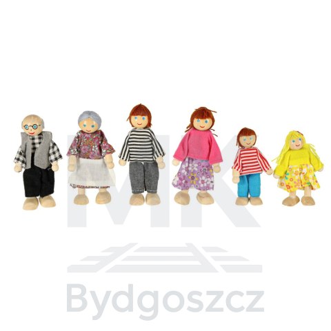 Lalki do domku dla lalek lalka drewniane laleczki rodzinka 6el. Lalki do domku dla lalek lalka drewniane laleczki rodzinka 6el.