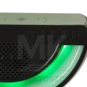 Lampka LED Gamingowa RGB głośnik ładowarka indukcyjna czarna