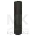 Mata do ćwiczeń jogi gimnastyczna treningowa fitness karimata gruba 1,5cm czarna + pokrowiec
